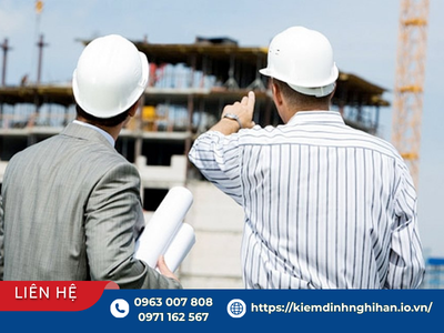 Kỹ sư giám sát công trình cảnh báo rủi ro khi khảo sát hiện trạng công trình thiếu bước và thiếu hạng mục