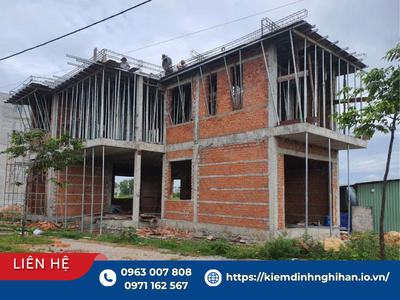 Công trình nhà ở đang xây dựng thô cần tiến hành khảo sát hiện trạng liền kề trước thi công để tối ưu chi phí và thời gian