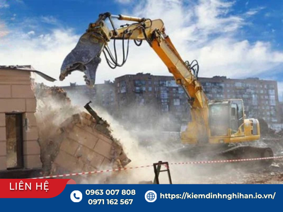 Thi công phá dỡ thu thập dữ liệu phục vụ khảo sát hiện trạng công trình phục vụ thiết kế cải tạo