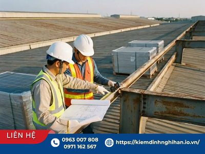 Kỹ sư khảo sát hiện trạng hệ mái và kết cấu thép nhà xưởng – Tiêu chí đánh giá kinh nghiệm công ty kiểm định uy tín.